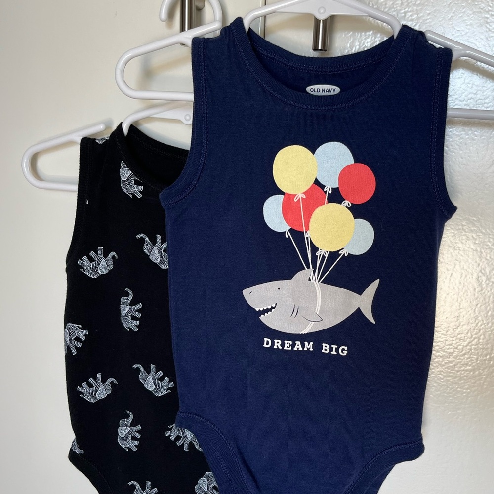 Old Navy Sleeveless Bodysuit Bundle